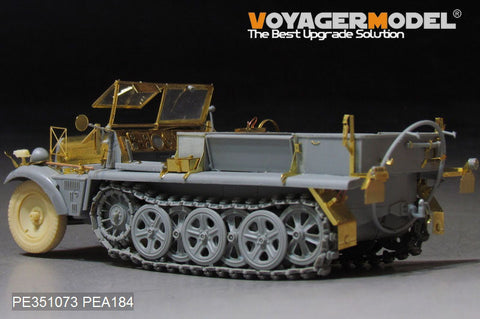 ボイジャーモデル PE351073 1/35 WWII ドイツ陸軍 Sd.Kfz.10 B型 ハーフトラック 初期型(ドラゴン 6731用)