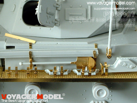 ボイジャーモデル PE35107 1/35 Ⅳ号戦車B/C型 エッチングセット(ドラゴン6297用)