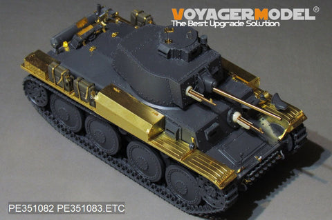 ボイジャーモデル PE351082 1/35 WWII ドイツ陸軍 38(t)戦車E/F型 フェンダー&積荷箱セット( タミヤ 35369用)