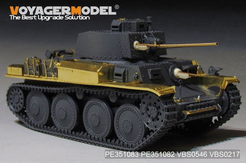 ボイジャーモデル PE351083 1/35 WWII ドイツ陸軍 38(t)戦車E/F型 アップグレードセット( タミヤ 35369用)