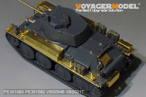 ボイジャーモデル PE351083 1/35 WWII ドイツ陸軍 38(t)戦車E/F型 アップグレードセット( タミヤ 35369用)