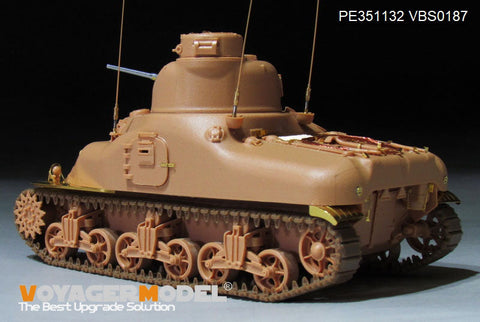 ボイジャーモデル 1/35 PE351132 WWII アメリカ M3A1 リー 中戦車 ベーシック(TRUMPETER 63516)