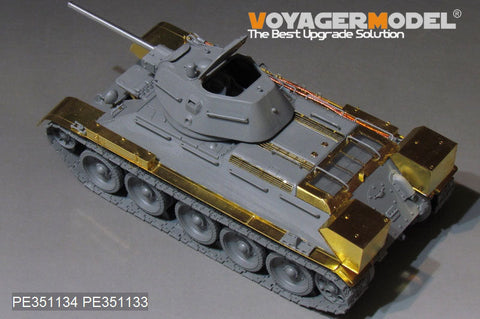 ボイジャーモデル PE351134 1/35 WWII ロシア T-34/76 No.112 工場生産型 アップグレードセット ベーシック ( ボーダー BT-009用)