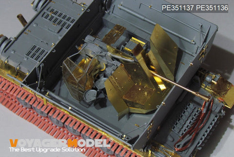 ボイジャーモデル 1/35 PE351137A WWII ドイツ Sd.Kfz.161/3 37mm Flak IV号対空自走砲(Sf) "メーベルワーゲン" (BORDER BT-007)