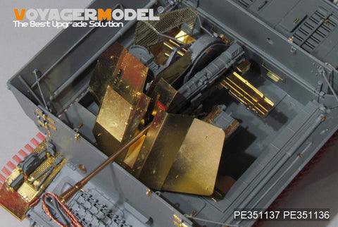 ボイジャーモデル 1/35 PE351137A WWII ドイツ Sd.Kfz.161/3 37mm Flak IV号対空自走砲(Sf) "メーベルワーゲン" (BORDER BT-007)