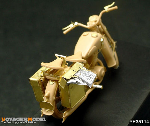 ボイジャーモデル PE35114 1/35 DKW NZ350 オートバイ エッチングセット(タミヤ35241用)