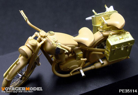 ボイジャーモデル PE35114 1/35 DKW NZ350 オートバイ エッチングセット(タミヤ35241用)