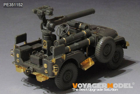 ボイジャーモデル PE351152 現用 イスラエル IDF 1/4 TON 4X4 M38A1/CJ-5 TOW アップグレードセット(AFVクラブ AF35S97用)