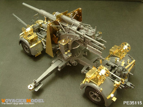 ボイジャーモデル PE35115 1/35 88mm FLAK 36/37・ツェンダップ エッチングセット(タミヤ35017/35283用)