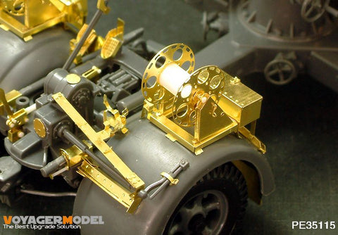 ボイジャーモデル PE35115 1/35 88mm FLAK 36/37・ツェンダップ エッチングセット(タミヤ35017/35283用)