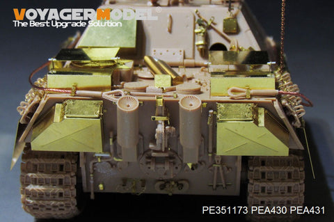 ボイジャーモデル PE351173 1/35 WWII Sd.Kfz.173 ヤークトパンサー G2型 ベーシック アップグレードセット(MENG TS-047用)