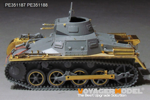 ボイジャーモデル 1/35 PE351187 WWII ドイツ I号戦車 A型 (TAKOM 2145)