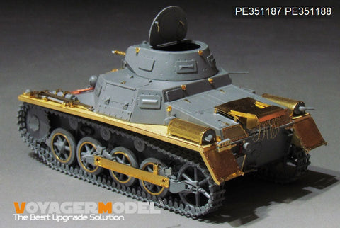 ボイジャーモデル 1/35 PE351187 WWII ドイツ I号戦車 A型 (TAKOM 2145)