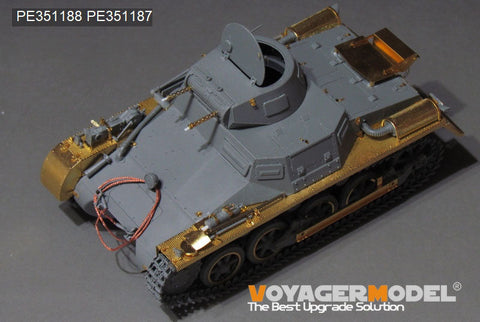 ボイジャーモデル 1/35 PE351188 WWII ドイツ I号戦車 A型 フェンダー(TAKOM 2145)