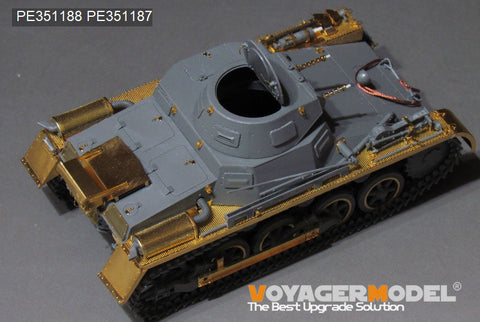 ボイジャーモデル 1/35 PE351188 WWII ドイツ I号戦車 A型 フェンダー(TAKOM 2145)