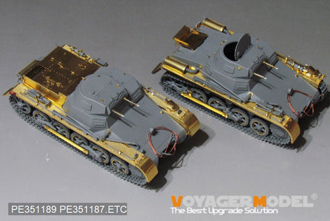 ボイジャーモデル 1/35 PE351189 WWII ドイツ I号戦車 B型(TAKOM 2145)