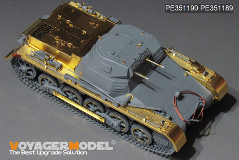 ボイジャーモデル 1/35 PE351190 WWII ドイツ I号戦車 B型 フェンダー(TAKOM 2145)