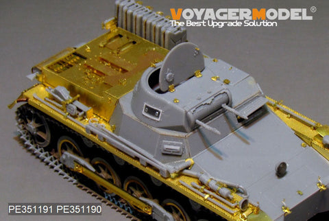 ボイジャーモデル 1/35 PE351191 WWII ドイツ I号戦車 B型 アフリカ軍団 ベーシック(TAKOM 2145)