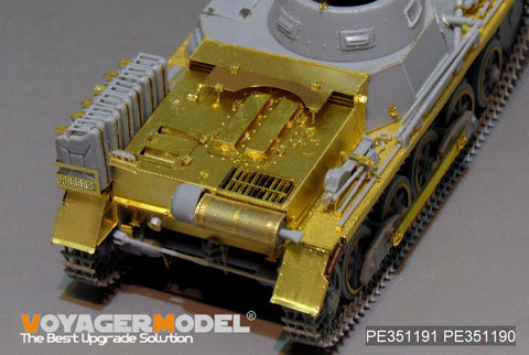 ボイジャーモデル 1/35 PE351191 WWII ドイツ I号戦車 B型 アフリカ軍団 ベーシック(TAKOM 2145)