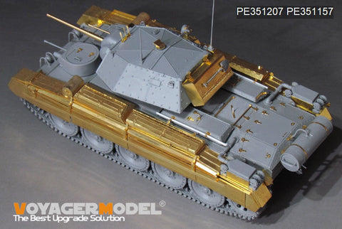 ボイジャーモデル 1/35 PE351207 WWIIイギリス クルセイダーMk.II 戦車 ベーシック(Boder BT-015)
