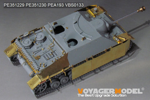 ボイジャーモデル PE351229 1/35 WWII ドイツ IV号駆逐戦車 L/48 初期型 基本セット(ボーダー BT-016用)