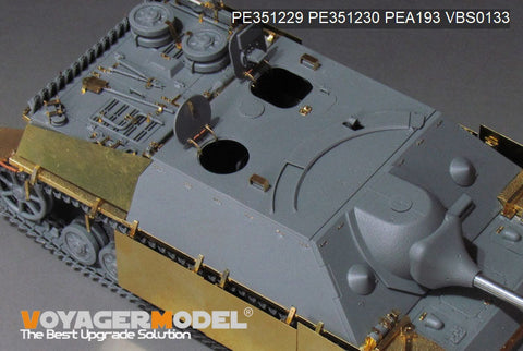 ボイジャーモデル PE351229 1/35 WWII ドイツ IV号駆逐戦車 L/48 初期型 基本セット(ボーダー BT-016用)
