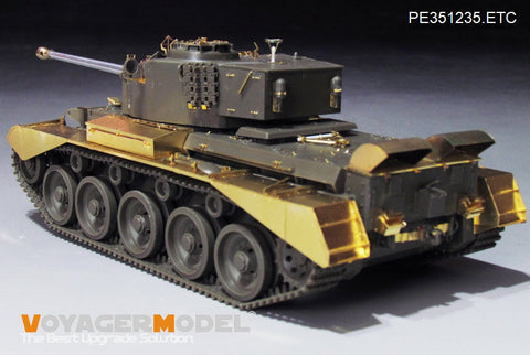 WWII UK comet A-34 fenders upgrade set(For TAMIYA 35380)