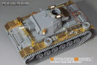 VoyagerModel 1/35 PE351252 WWII German Pz.KPfw.III Ausf.N early version upgrade set basic(TAKOM 8011)