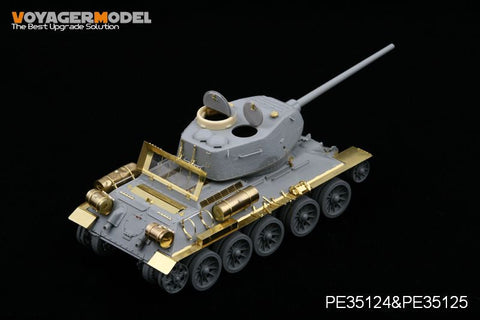 ボイジャーモデル PE35125 1/35 WWIIロシア T-34系列 フェンダーセット 1942-1944年型(汎用)