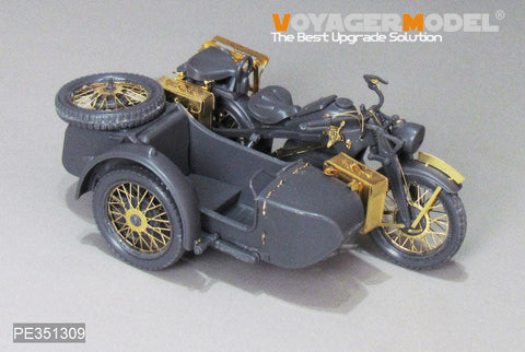VoyagerModel PE351309 1/35 WWII German Zundapp Moto KS600 Upgrade Set(TAMIYA 35384)