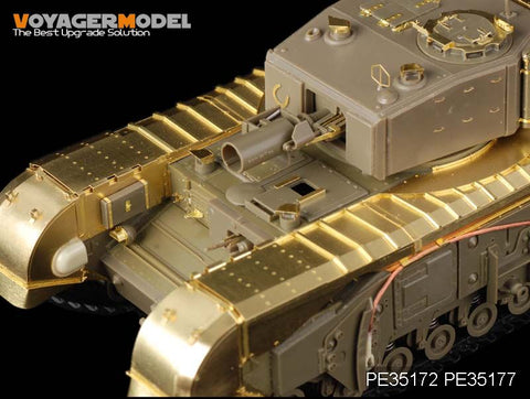 ボイジャーモデル PE35177 1/35 WWIIイギリス チャーチル Mk.III AVRE (AFVクラブ35167)