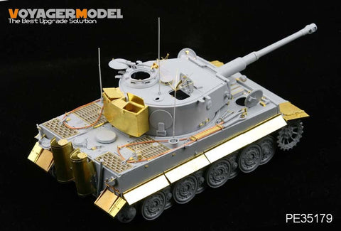 ボイジャーモデル PE35179 1/35 WWIIドイツ タイガーI後期型 エッチングセット(ドラゴン6253/6406用)