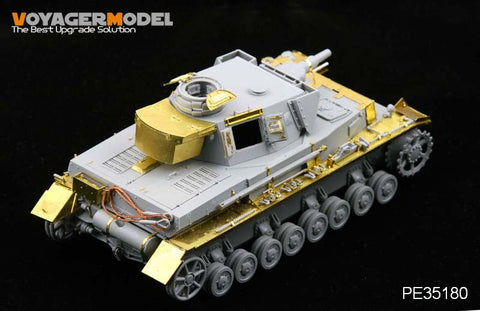 ボイジャーモデル PE35180 1/35 WWII IV号戦車 F1型 "Vorpanzer" (ドラゴン6398)