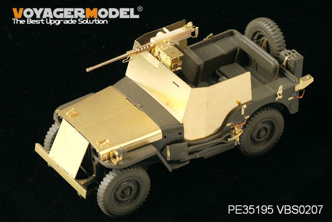 ボイジャーモデル PE35195 1/35 WWIIアメリカ ジープ ウィリスMB ・増加装甲(タミヤ35219)