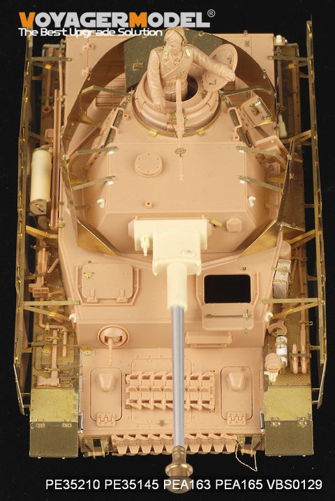 ボイジャーモデル PE35210 1/35 WWIIドイツ IV号戦車H型 エッチングセット(タミヤ35209用)