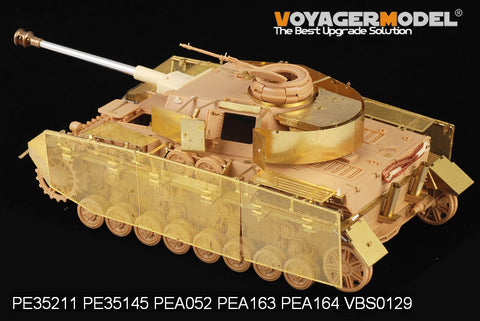 ボイジャーモデル PE35211 1/35 WWIIドイツ IV号戦車J型 エッチングセット(タミヤ35181用)