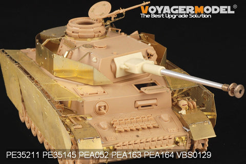 ボイジャーモデル PE35211 1/35 WWIIドイツ IV号戦車J型 エッチングセット(タミヤ35181用)