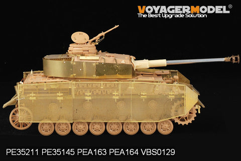 ボイジャーモデル PE35211 1/35 WWIIドイツ IV号戦車J型 エッチングセット(タミヤ35181用)