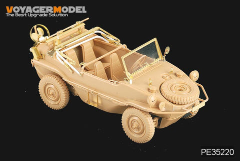 ボイジャーモデル PE35220 1/35 WWIIドイツ シュビムワーゲン Type 166 (タミヤ35224)