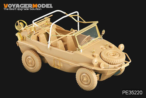 ボイジャーモデル PE35220 1/35 WWIIドイツ シュビムワーゲン Type 166 (タミヤ35224)