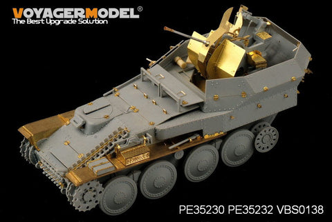 ボイジャーモデル PE352301/35 WWIIドイツ 38(t)対空戦車 "ゲパルト"基本セット(ドラゴン6469)