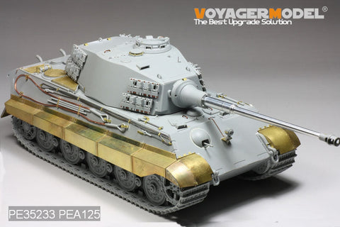 ボイジャーモデル PE35233 1/35 WWIIドイツ キングタイガー (ヘンシェル砲塔) エッチングセット(ドラゴン用)