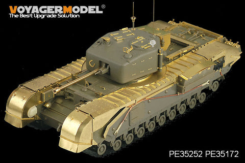 ボイジャーモデル PE35252 1/35 WWIIイギリス チャーチル Mk.IV 歩兵戦車基本セット(AFVクラブ35154)