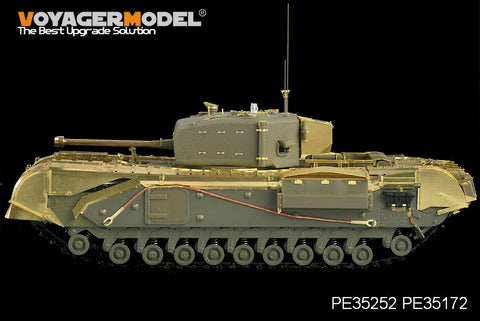 ボイジャーモデル PE35252 1/35 WWIIイギリス チャーチル Mk.IV 歩兵戦車基本セット(AFVクラブ35154)