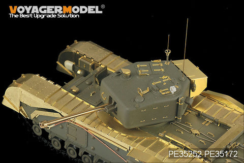 ボイジャーモデル PE35252 1/35 WWIIイギリス チャーチル Mk.IV 歩兵戦車基本セット(AFVクラブ35154)