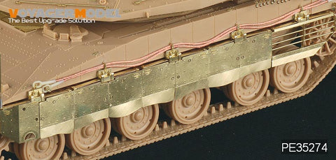 ボイジャーモデル PE35274 1/35 現用メルカバMk.IV 主力戦車 サイドスカート(アカデミー13213用)