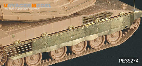 ボイジャーモデル PE35274 1/35 現用メルカバMk.IV 主力戦車 サイドスカート(アカデミー13213用)