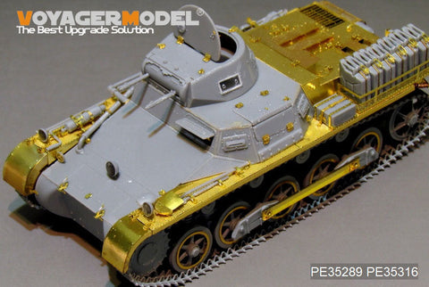 ボイジャーモデル PE35289 1/35 WWIIドイツ I号戦車B型DAK仕様 エッチング基本セット(ドラゴン6207用)