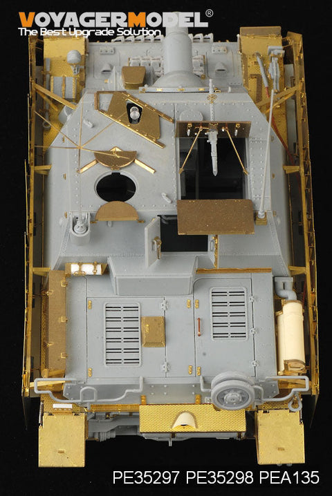 ボイジャーモデル PE35298 1/35 WWIIドイツ ドイツ IV号自走榴弾砲ブルムベア 中期型 フェンダー(ドラゴン6460 CH26)