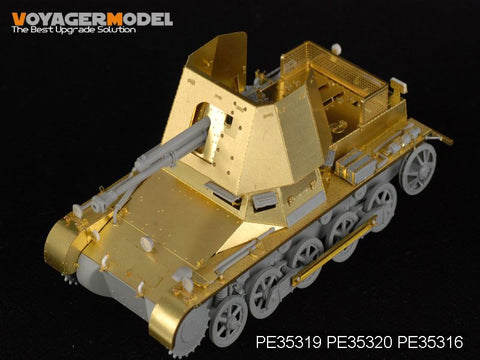 ボイジャーモデル PE35320 1/35 WWIIドイツ I号47mm対戦車自走砲 装甲板(ドラゴン6230)